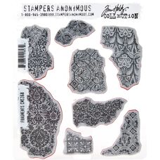Tim Holtz Cling Stamps - Fragments - Cling Mount Rubber