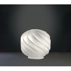 Lámpara de Mesa Globo Blanca Linea Zero - Diseño Moderno