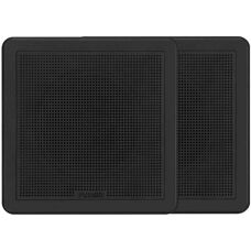 Altavoces marinos de rango completo FM de Fusion - Negro