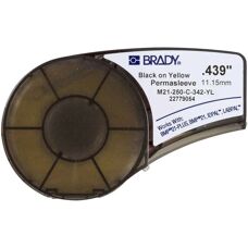 Brady M21-250-C-342-YL Sárga nem ragadós nyomtató címke - Nyomtató címke