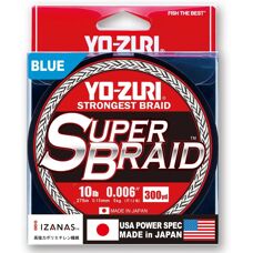 Yo Zuri Duel P.E Line Super Braid - 300YDS, 10Lbs, Blå