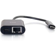 C2G 82408 Dock USB-C - Ethernet & Alimentation - Noir