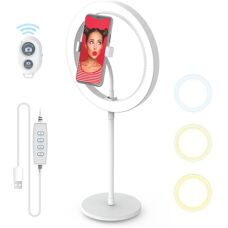 Digipower Hvid 120 LED Ring Light - Indholdsskabelon