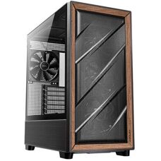 Antec Flux Midden Tower Behuizing - Zwart, Hout, 9 Fan Support