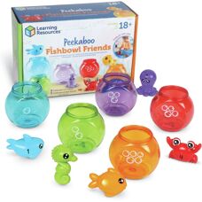 Learning Resources Peekaboo Fishbowl Friends - Learning Toy