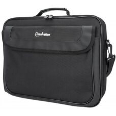 Manhattan 439947 Laptop Case - Black - 15.6" Clamshell