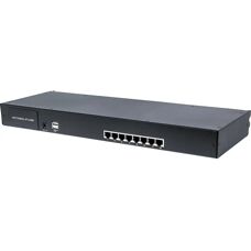 Interruttore KVM Intellinet 507882 - Nero - 8 Porte