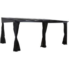 SOJAG St. Barthelemy 12x16 Aluminum Terrassenüberdachung - Grau