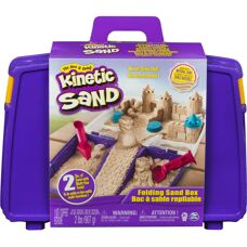 Kinetic Sand -Fällbar sandskål 900 g för barn - Leksak
