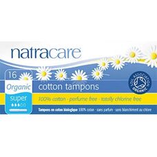 Natracare Bio Baumwoll Tampons Super - Damenhygieneprodukt