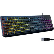 KLIM - Chroma - RGB retroiluminado - Ligero - Teclado