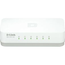 D-Link GO-SW-5E/E Uadministreret Netværksswitch - 5 Porte 10/100 Mbps - Hvid