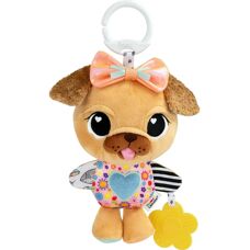 Lamaze Lovey Der Mops Clip & Go Baby Kinderwagen Spielzeug - Baby Kinderwagen Spielzeug
