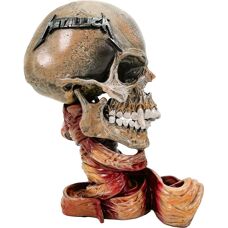 Nemesis Now Metallica Pushead Skull Statue - Cream - 23.5cm