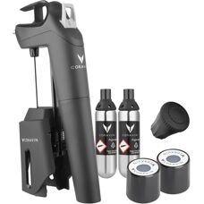 Coravin Timeless Three Plus - Sistema de conservación de vino negro