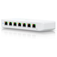 Ubiquiti Ubiquiti Switch - Layer 2 Gigabit Ethernet - 8 portar - PoE+ - Vit