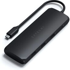 Σταθμός σύνδεσης Satechi - Πολυλειτουργικό USB-C με SSD, HDMI 4K, 100W Φόρτιση