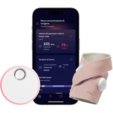 Owlet Dream Sock: Medically certified pulse oximeter for babies - bedtime blue