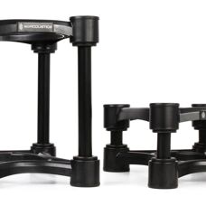 Stojaki na monitory studyjne IsoAcoustics ISO-200 - Czarny