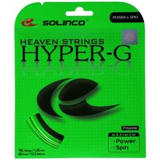 Solinco Hyper G - Cordage de tennis - Vert, 1.25mm, 12m - Publicité
