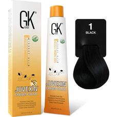 Coloration Gkhair Noire - Durable, Nourrissante, 100ml - Publicité