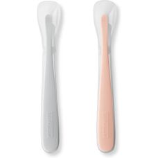 Skip Hop Easy-Feed Baby Spoons - Coral - Baby Spoons