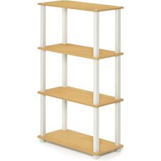 Furinno Turn-S-Tube 4-stöckiges Regal - Aufbewahrungsregal
