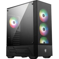 MSI MAG Forge 112R Czarny - Obudowa PC z hartowanego szkła