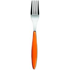 Guzzini Feeling - Fourchette à dîner orange brillant