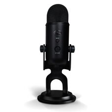Microphone Logitech Yeti - Noir - Mode multi-patron USB - Qualité studio