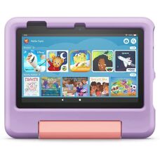 Amazon Fire 7 Kids Tablet - 16GB, Purple, Durable Case, 12th Gen