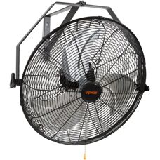 Vevor Ventilateur Murale - Oscillant Imperméable 3 Vitesses 4150 CFM - Noir - Publicité