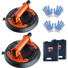 VEVOR Glass Lifter - 8" Vacuum Suction Cup - 278kg Max Load