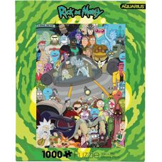 Puzzle Aquarius Rick & Morty 1000 Pièces - Multicolore - Publicité