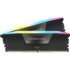 Corsair Vengeance RGB DDR5 Memory 16GB - High-Speed 5200 MHz - Black