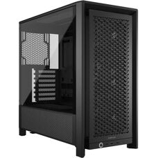 Corsair Schwarzes Mid-Tower PC-Gehäuse mit Tempered Glass
