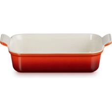 Le Creuset Cerise Plat Rectangulaire à Cuisson - 26cm Profond
