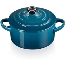 Le Creuset Mini Cocotte - Deep Teal - 250ml - Kochgeschirr