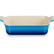 Le Creuset Azure Backform - 26cm, 2.4L, Tief, Ofenfest