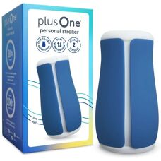 Plusone Personal Stroker - Silicone, Ventilated Box, Textured Beads