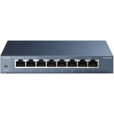 TP-Link TL-SG108 Switch Ethernet Gigabit de 8 Portas - Preto