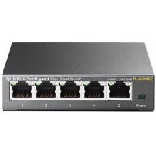 TP-Link TL-SG105E Switch Ethernet Géré - 5 Ports Gigabit, Noir - Publicité
