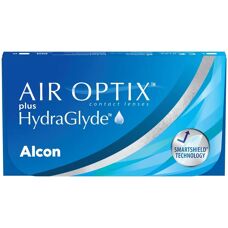 Lentilles de contact HydraGlyde Air Optix - Mensuelles - Publicité