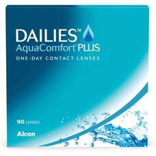 Dailies Aquacomfort Plus - 90 Lentilles de Contact - Publicité