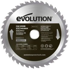 Evolution FW210TCT-40 Feines Holzsägeschneidblatt - 210mm