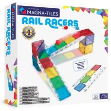Magna-Tiles Rail Racer - Bausatz für Magnetische Rennbahn