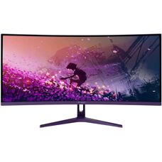 Arozzi Nova 34" Monitor Curvo - 3440x1440, 165Hz, VA, Viola