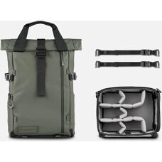 WANDRD PRVKE V4 21L Wasatch Green Rucksack - Kamera-Set