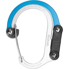 Gear Aid Heroclip Medium Hybrid Camping Clip - Blau Stahl