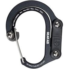 Gear Aid Heroclip Mini Hybrid Camping Gear Clip - Schwarz